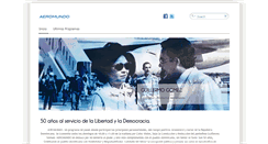 Desktop Screenshot of aeromundo.com.do